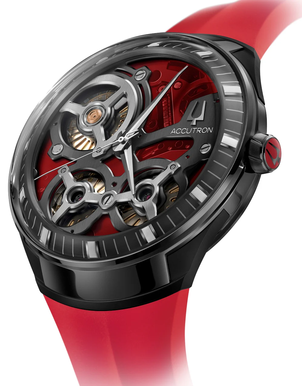 Accutron DNA Casino Red Limited Edition Watch - Image 2