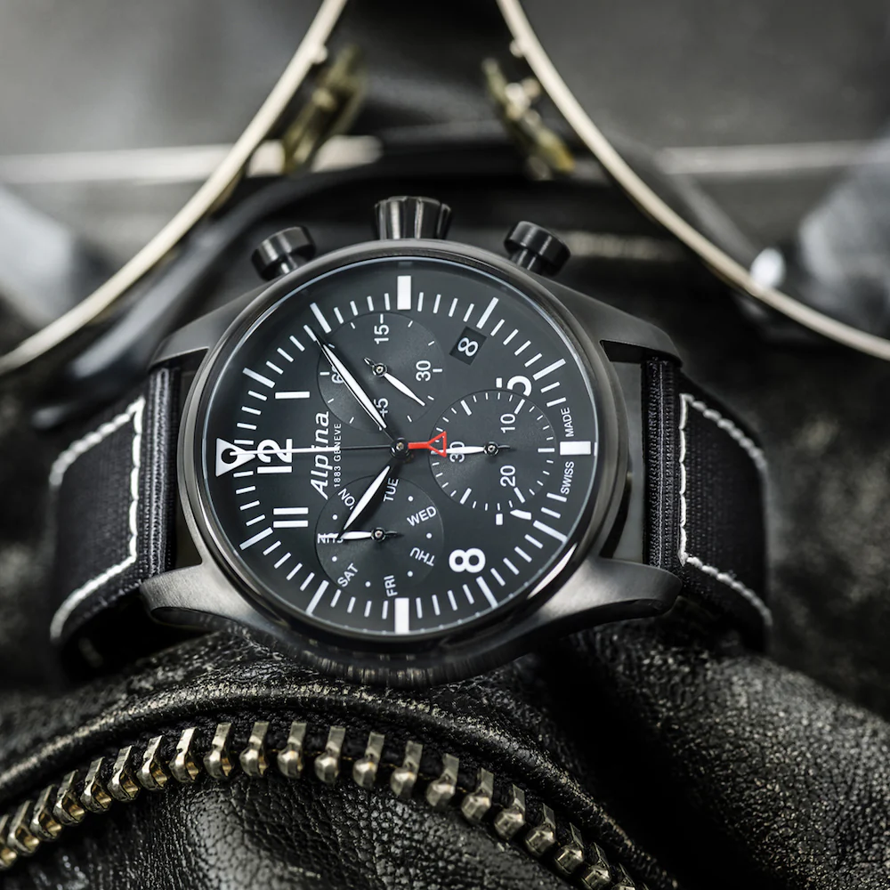 Alpina Watch Startimer Pilot Chronograph Quartz D - Image 4