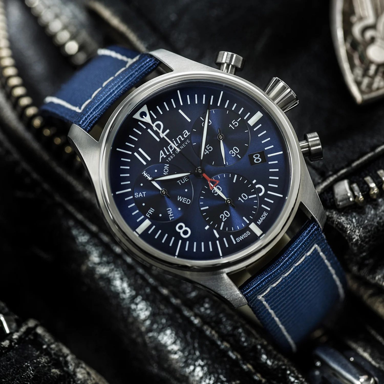 Alpina Watch Startimer Pilot Chronograph Quartz D - Image 2