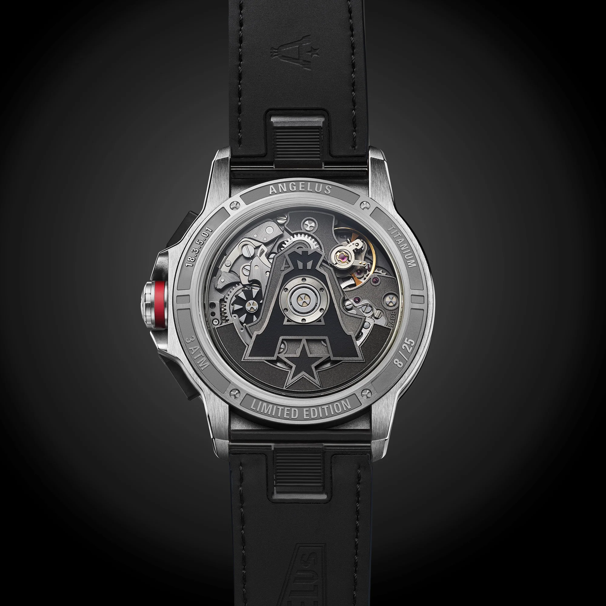 Angelus Watch Chronodate Titanium White Limited Edition - Image 2