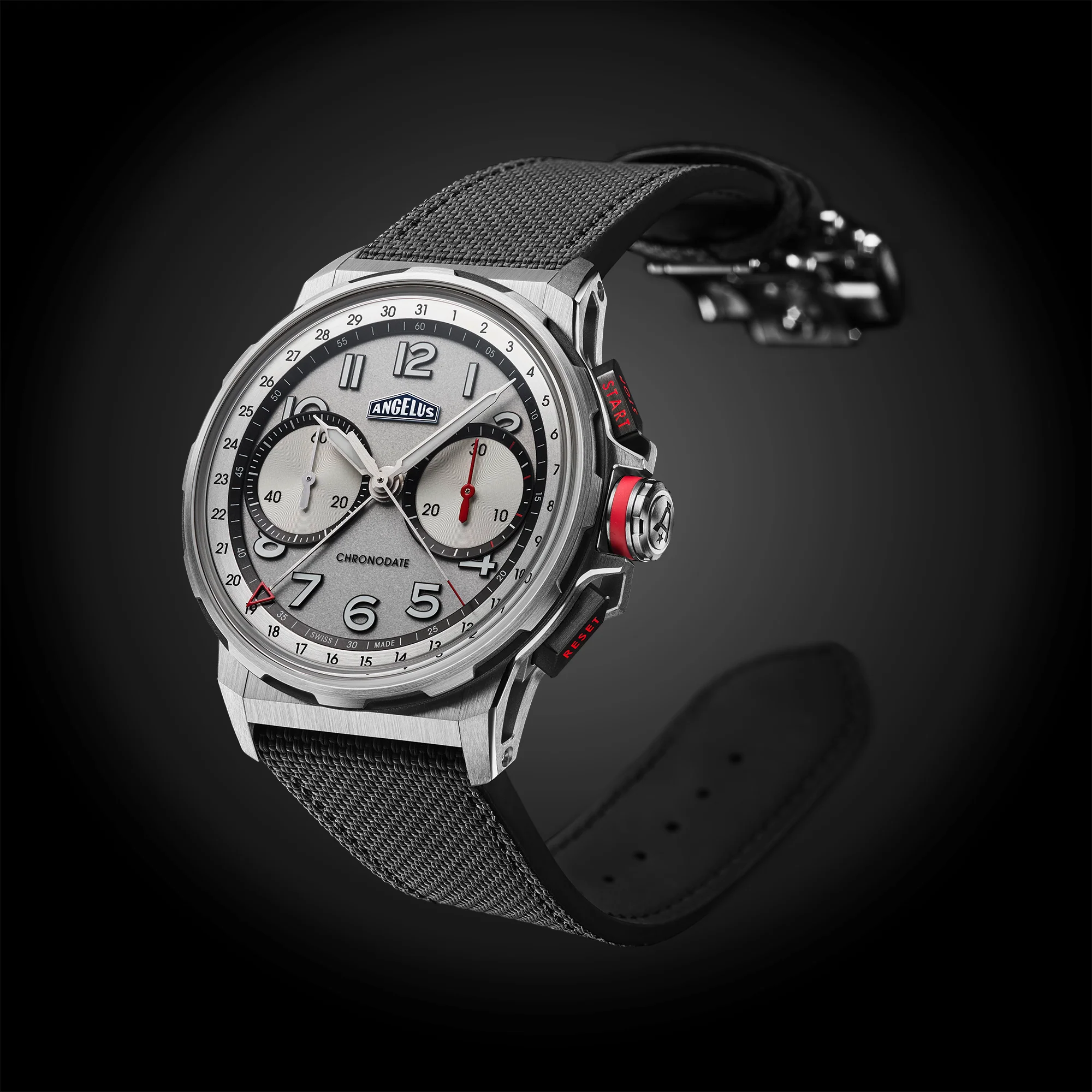 Angelus Watch Chronodate Titanium White Limited Edition - Image 3