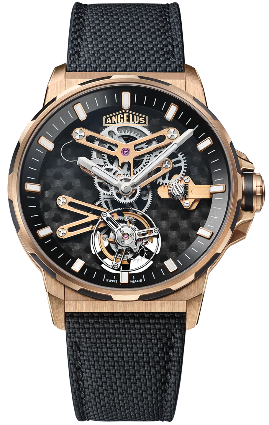 Angelus Watch Flying Tourbillon Gold & Carbon Limited Edition