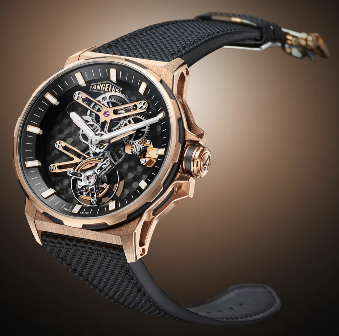 Angelus Watch Flying Tourbillon Gold & Carbon Limited Edition - Image 2