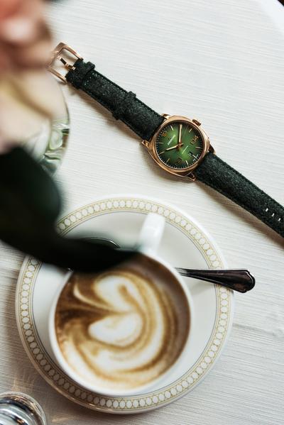 Anonimo Epurato Galvanic Green Sunray Watch - Image 3