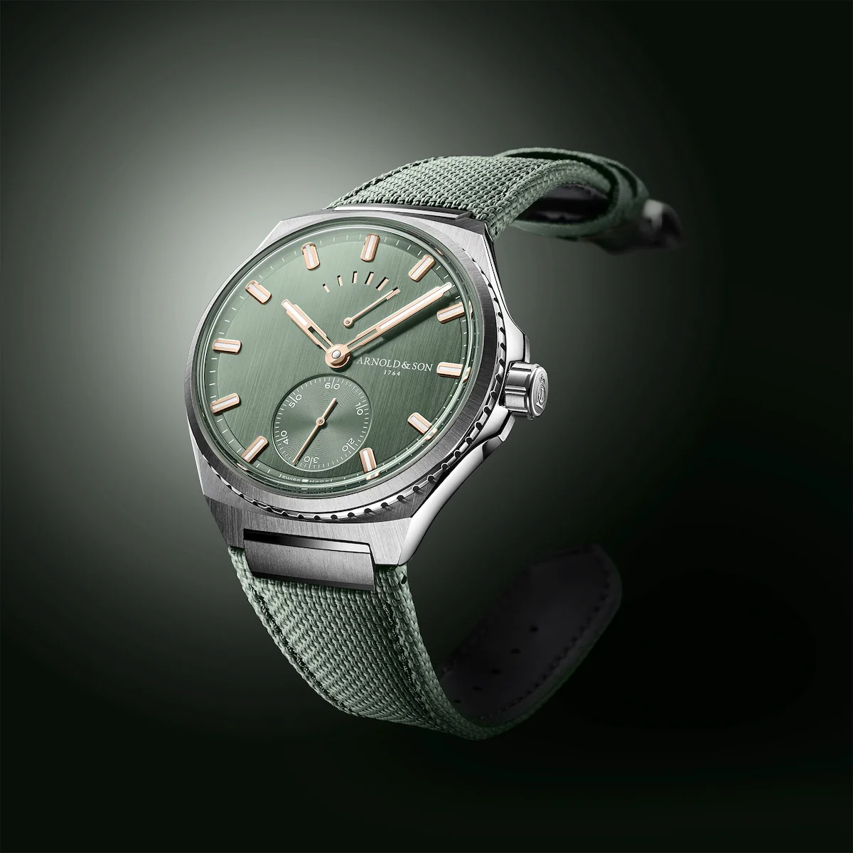 Arnold & Son Longitude Titanium Fern Green Watch - Image 5