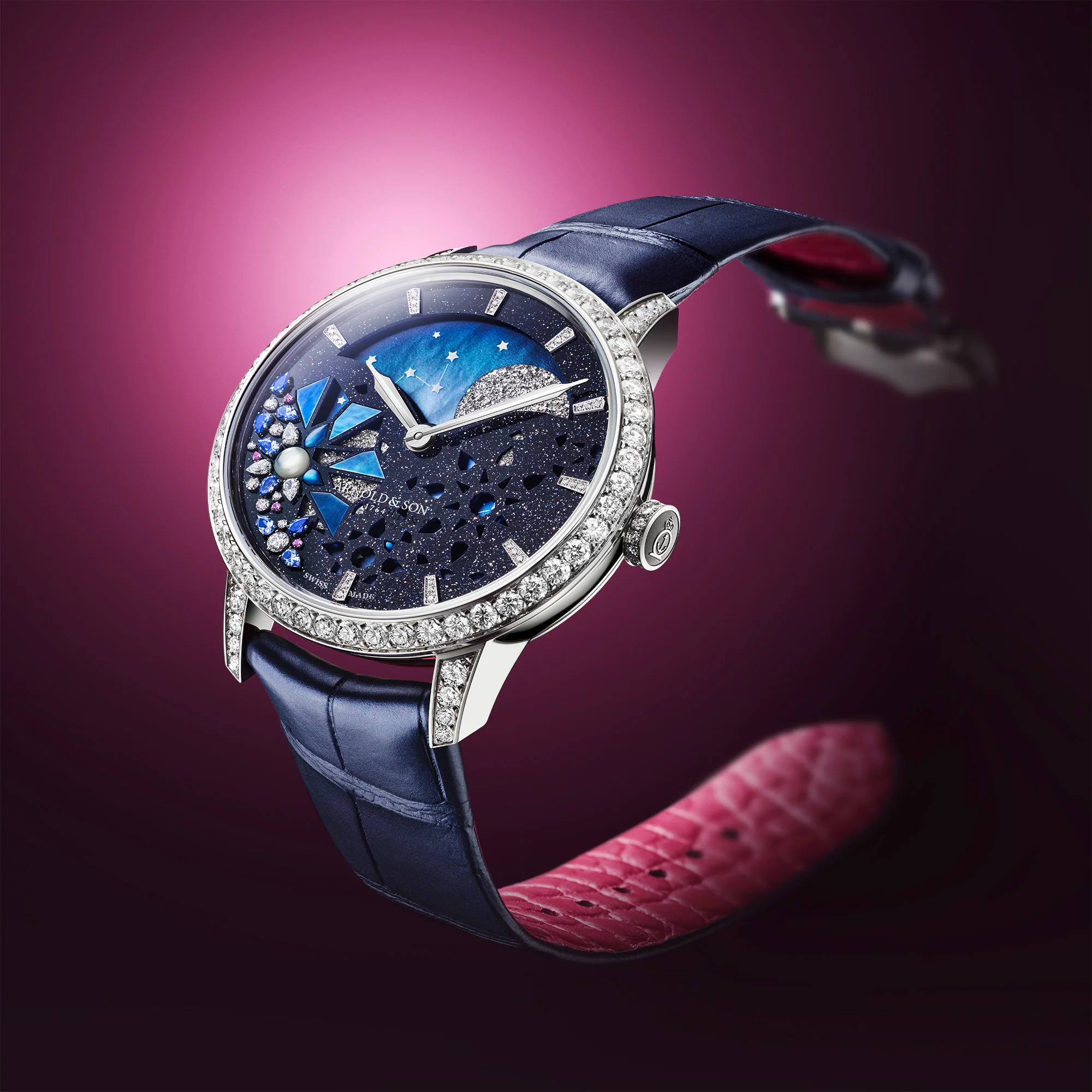 Arnold & Son Perpetual Moon 38 Eclipse I Limited Edition Watch - Image 4