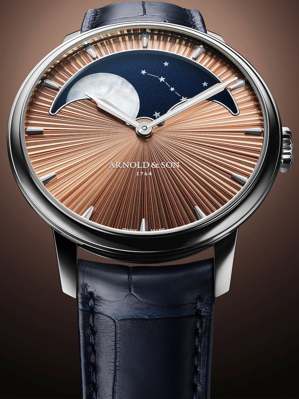 Arnold & Son Perpetual Moon 41.5 Platinum Limited Edition Watch - Image 4