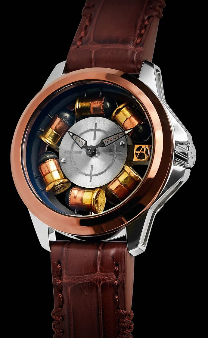 ArtyA Son of a Gun Classic Riot Choco Gold Limited Edition Watch