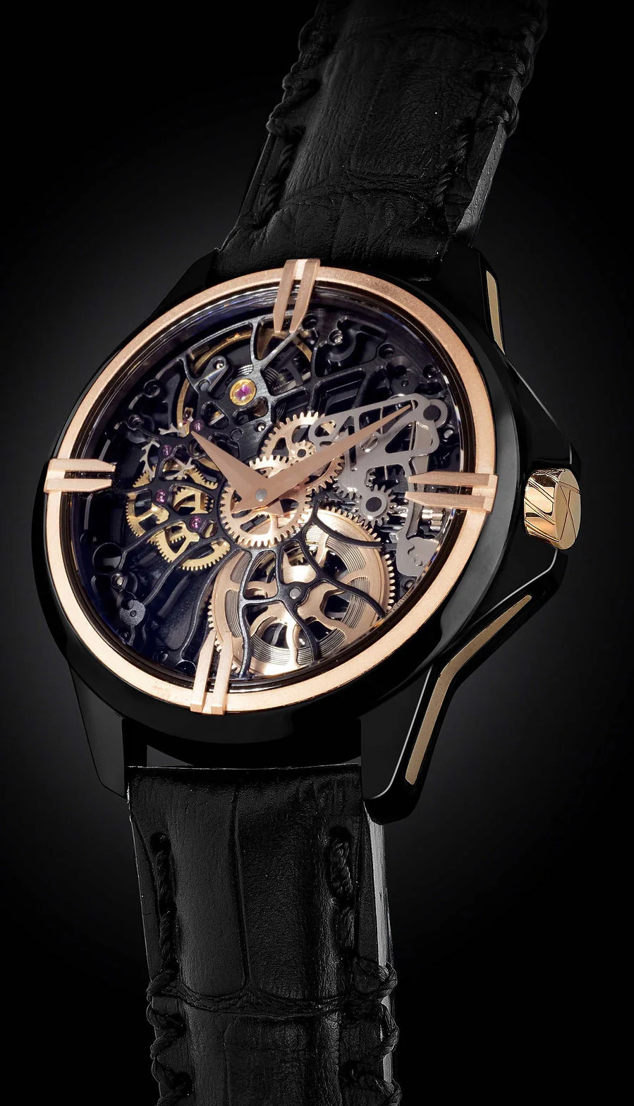 ArtyA Son of Gears Dark Shams Gold Target Limited Edition Watch