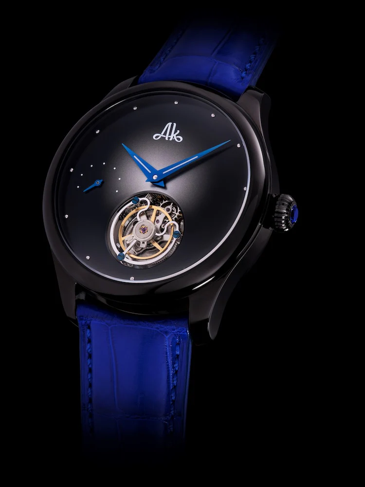 Astbury & Kent Watch Stellaris Tourbillon Black Dial - Image 5