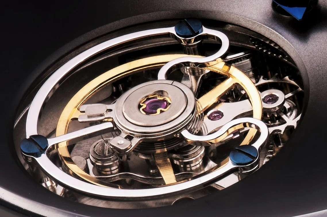 Astbury & Kent Watch Stellaris Tourbillon Blue Dial - Image 5