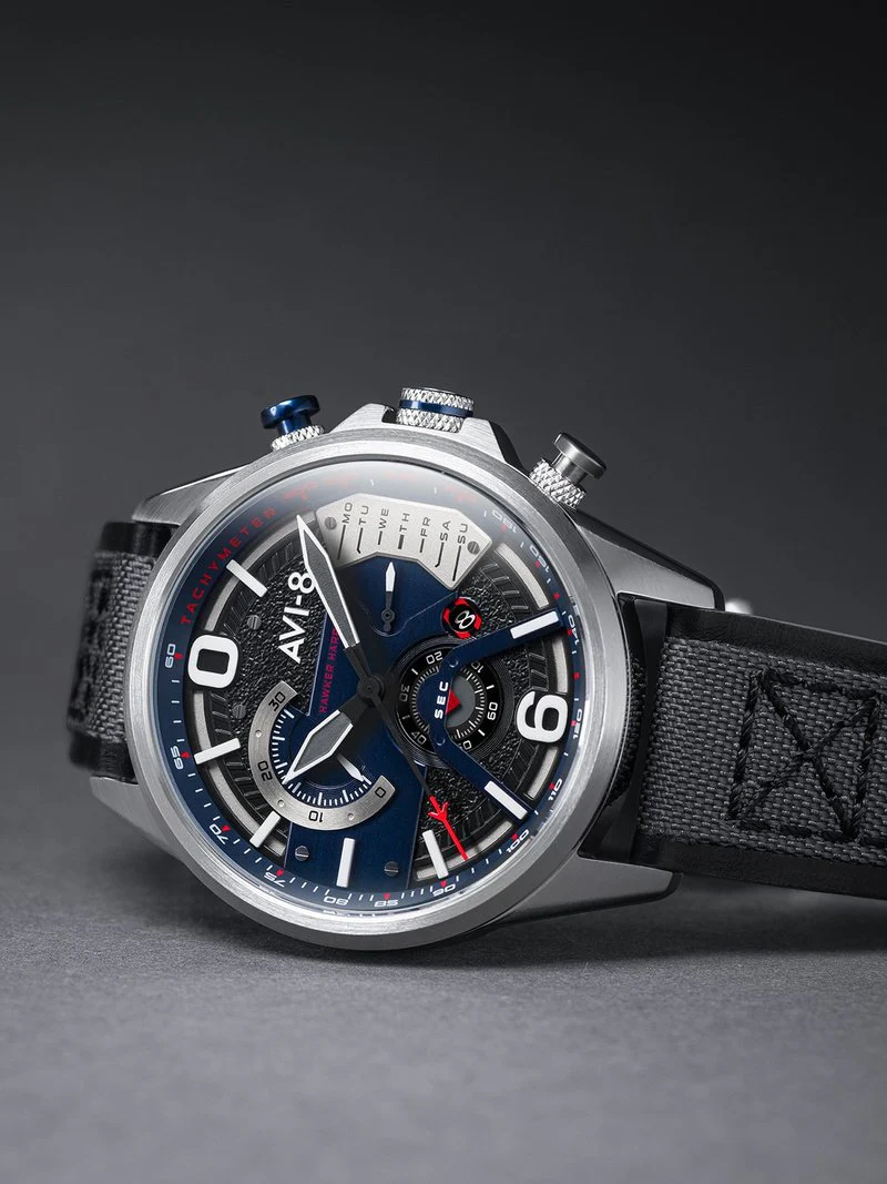 AVi-8 Watch Dual Retrograde Chronograph - Image 2