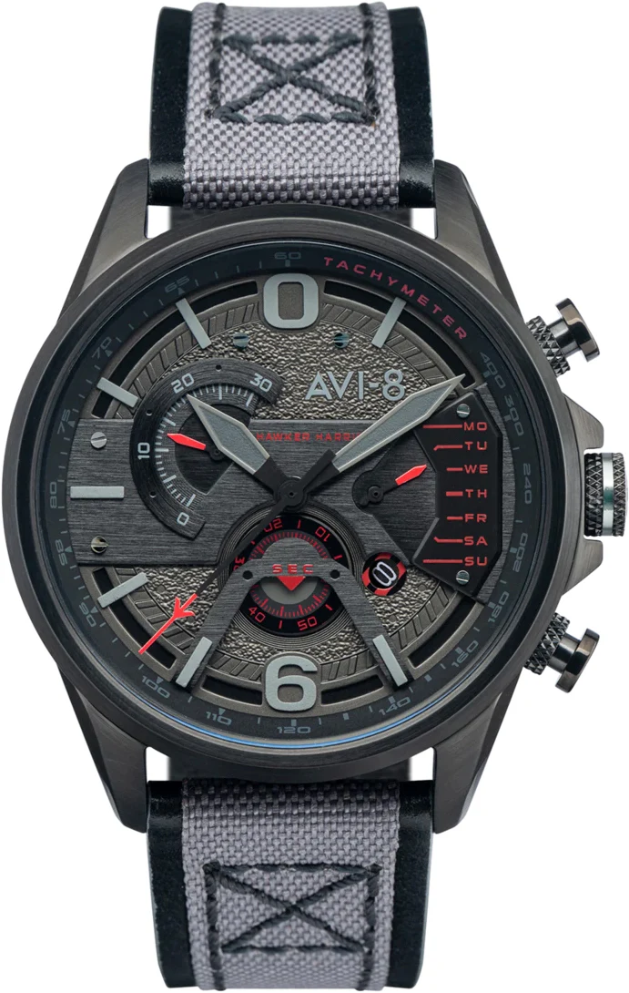 AVi-8 Watch Dual Retrograde Chronograph