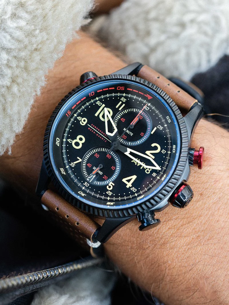 AVI-8 Watch Hawker Hunter Duke Chronograph Tangmere - Image 4