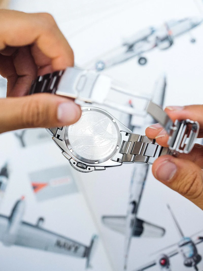 AVI-8 Watch P-51 Mustang Blakeslee Chronograph - Image 2