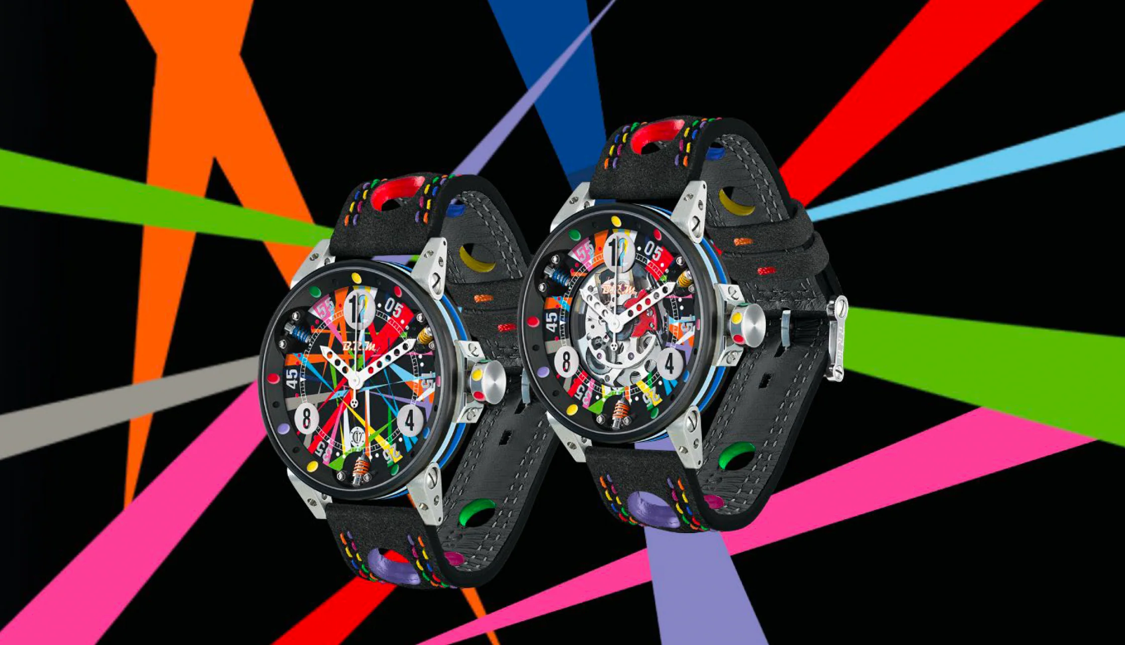 B.R.M. Watches V6-44 SA Art Car Limited Edition Watch - Image 2