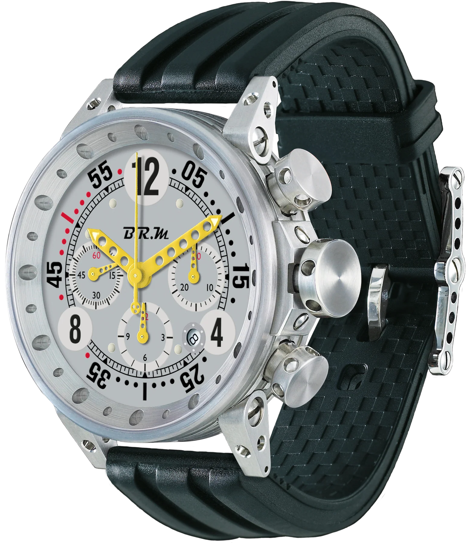 B.R.M. Watches V12-44 Yellow Hands Watch