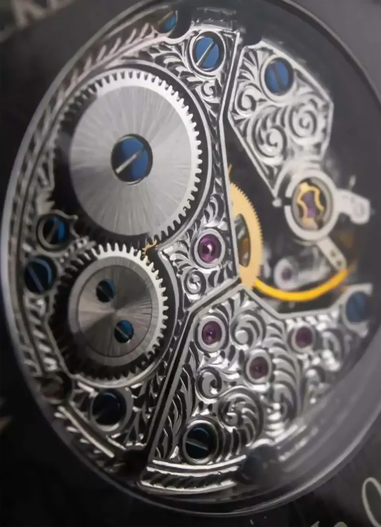 Backes & Strauss Watch W1 PM Black Leather - Image 2