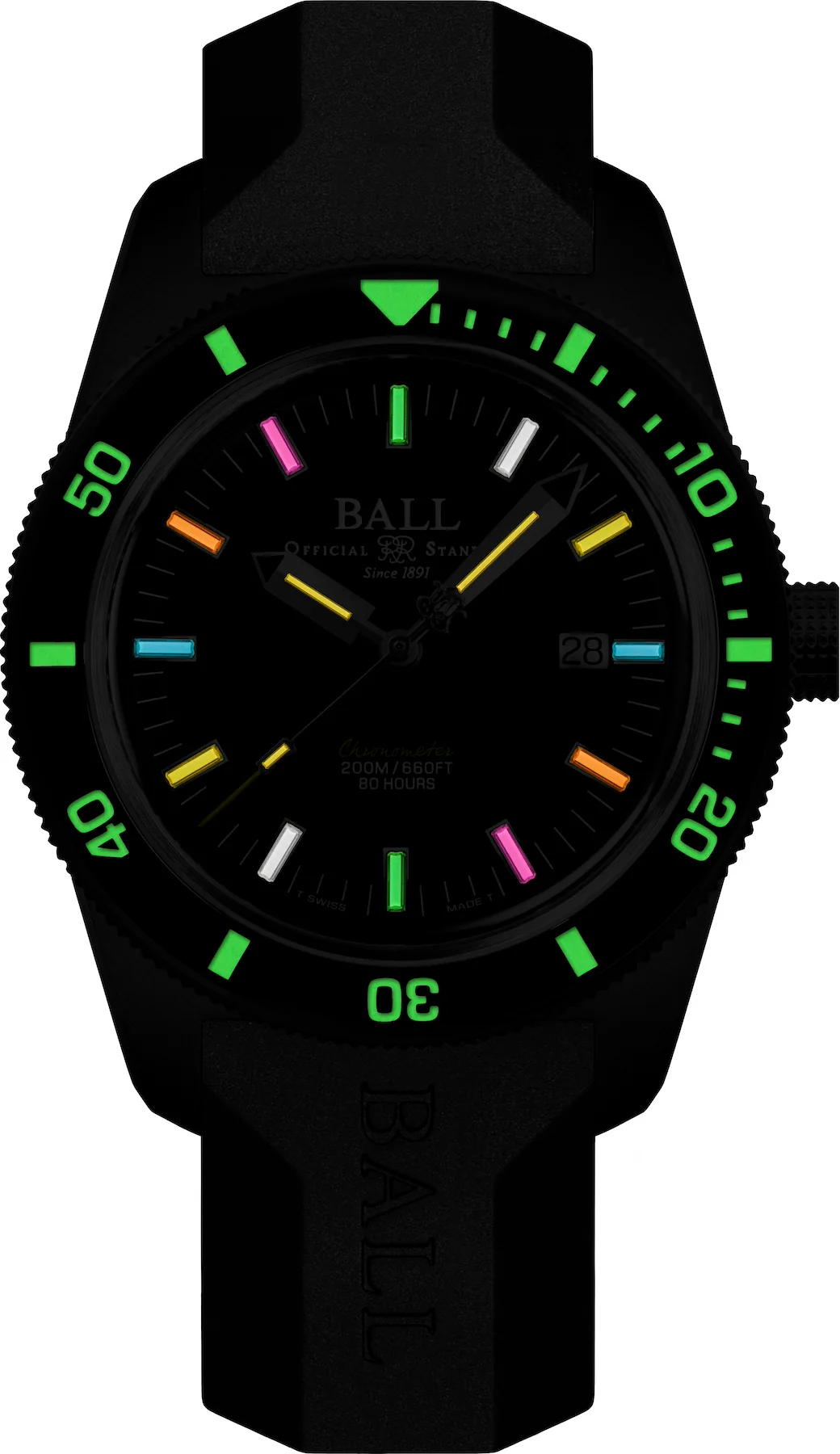 Ball Watch Company Engineer II Skindiver Heritage Manufacture Chronometer Limited Edition Watch - Image 2