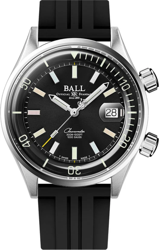 Ball Watch Company Engineer Master II Diver Chronometer Rainbow Watch