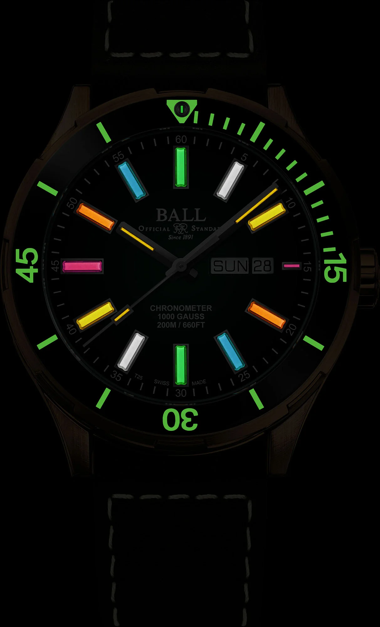 Ball Watch Company Roadmaster Marvelight Bronze Limited Edition - Image 2