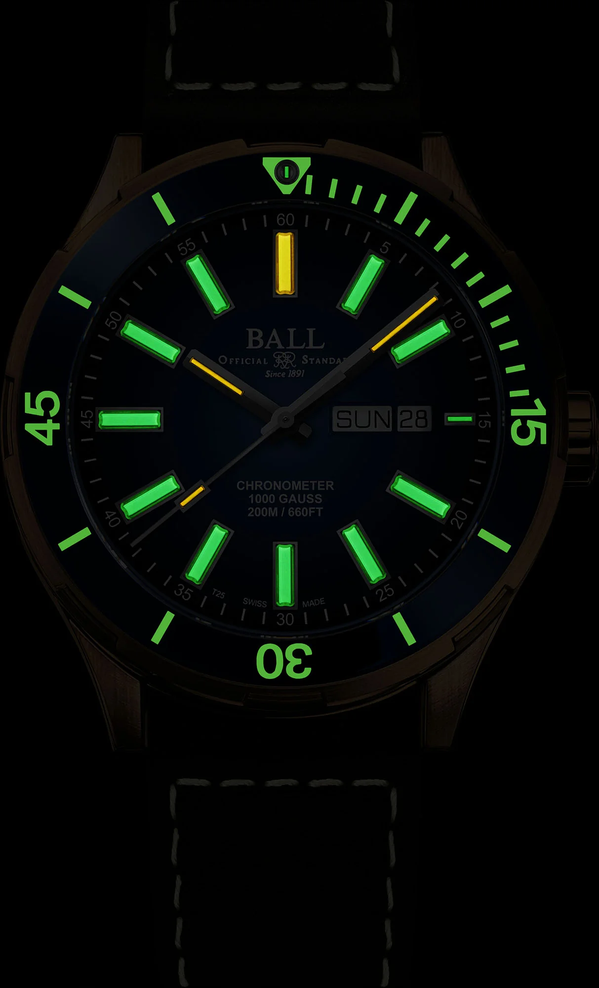 Ball Watch Company Roadmaster Marvelight Bronze Limited Edition - Image 2