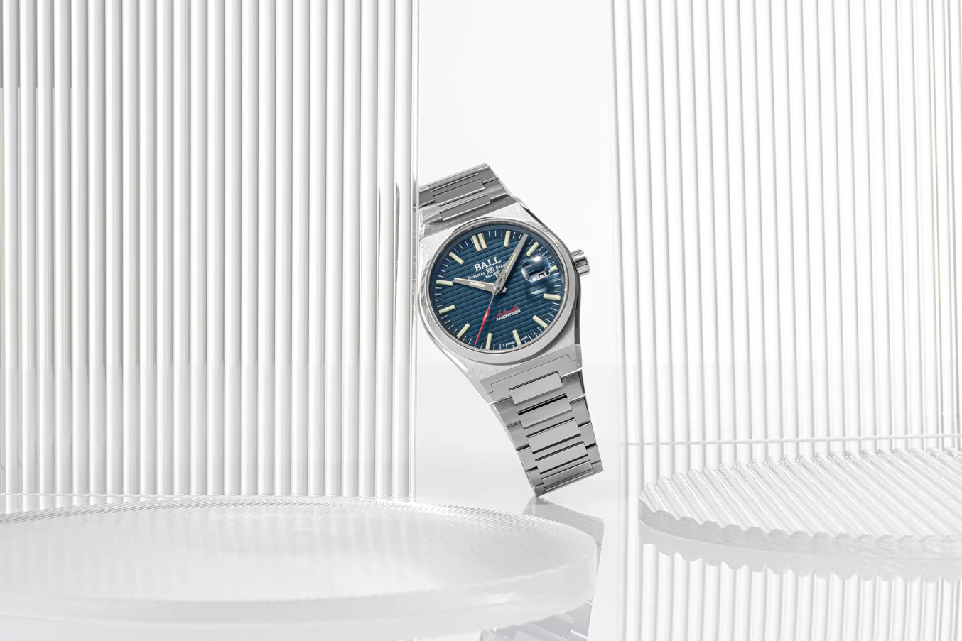 Ball Watch Company Roadmaster Perseverer 40mm Blue Watch - Image 3