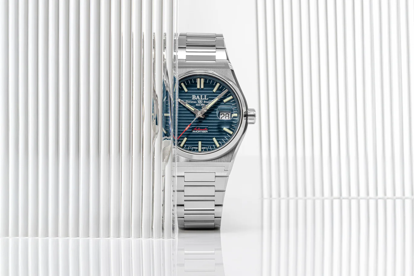 Ball Watch Company Roadmaster Perseverer 40mm Blue Watch - Image 4