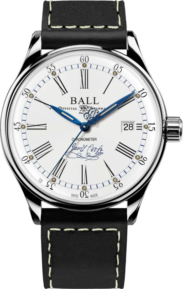 Ball Watch Company Trainmaster Endeavour Chronometer Leather Limited Edition