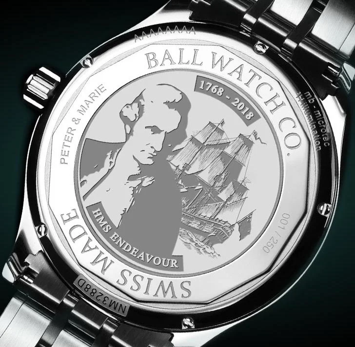 Ball Watch Company Trainmaster Endeavour Chronometer Limited Edition Nato - Image 2