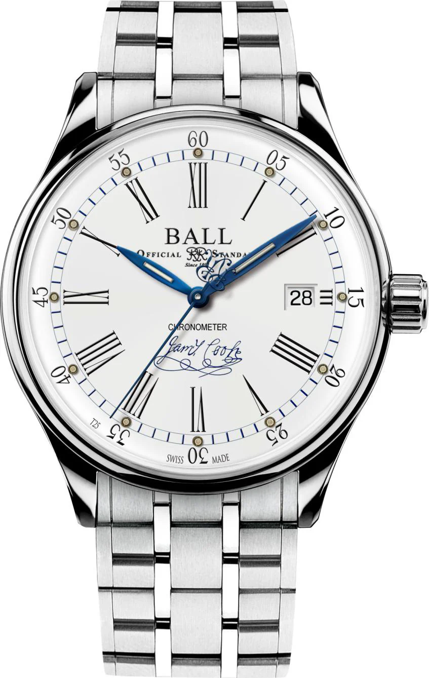 Ball Watch Company Trainmaster Endeavour Chronometer Steel Limited Edition D