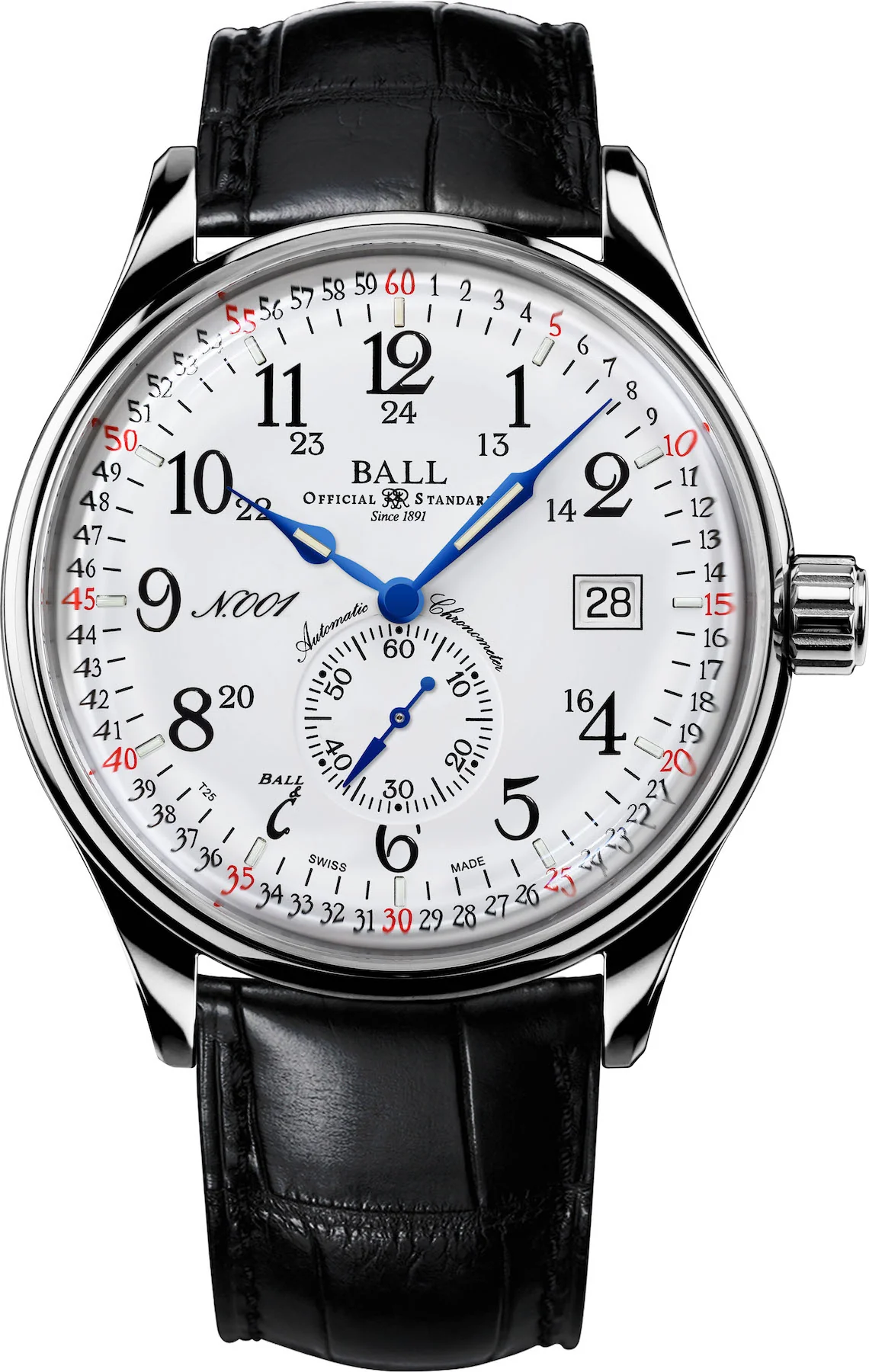 Ball Watch Company Trainmaster Railroad Standard 130 Year Limited Edition D