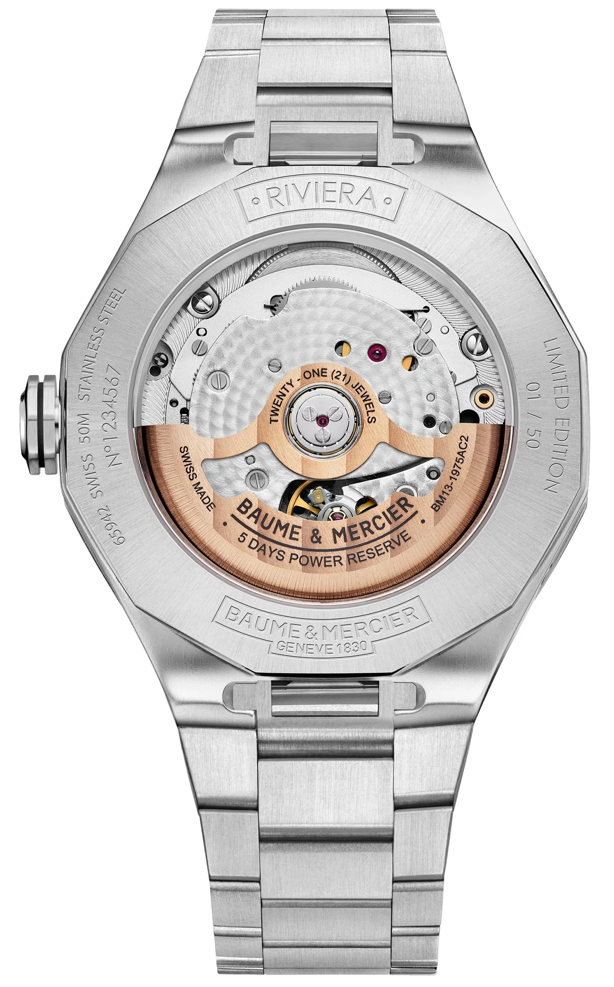 Baume et Mercier Riviera Automatic Perpetual Calender Watch - Image 2