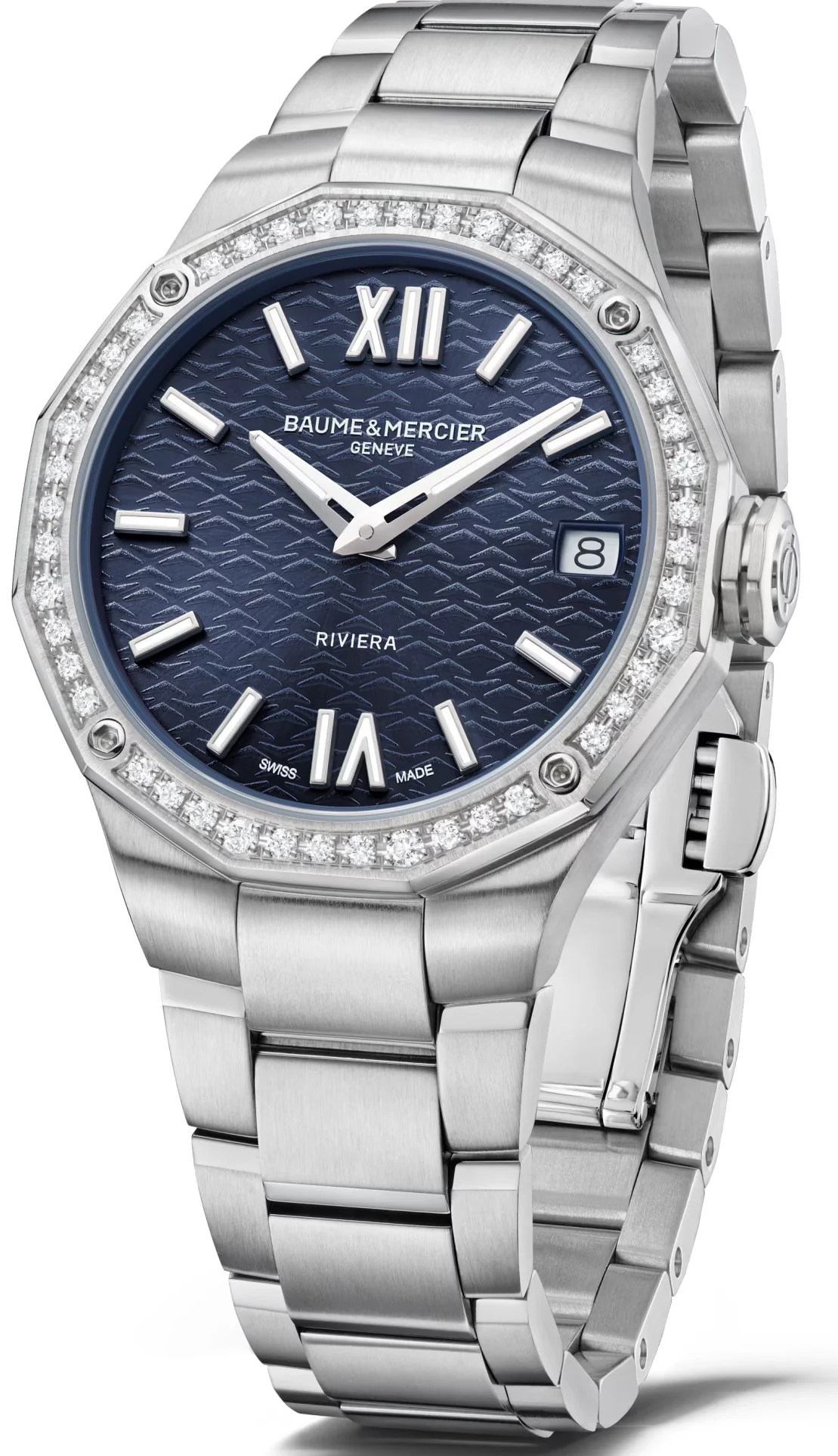 Baume et Mercier Riviera Quartz Diamond Ladies Watch - Image 4
