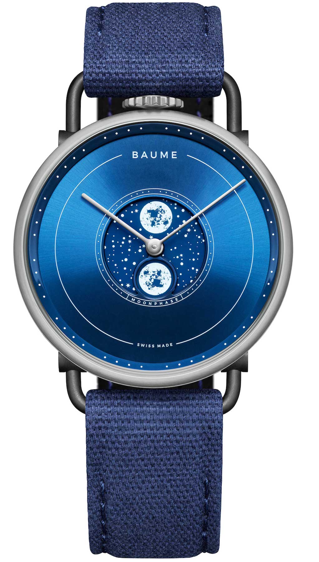 Baume Quartz Moon Phase Watch