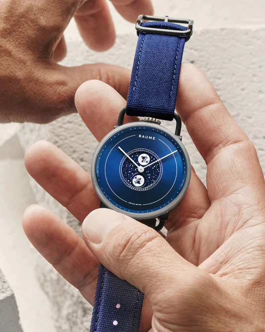 Baume Quartz Moon Phase Watch - Image 5