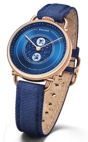 Baume Quartz Moon Phase Watch - Image 4