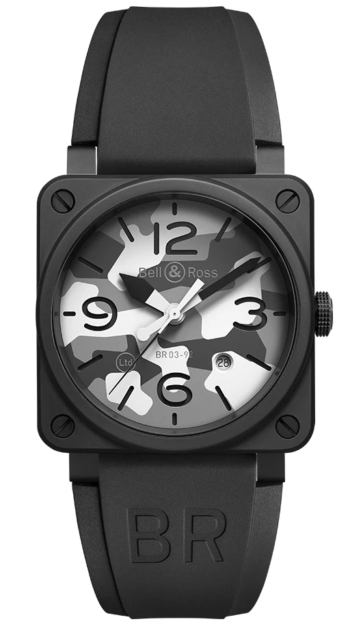 Bell & Ross Watch BR 03 92 White Camo Limited Edition - Image 2