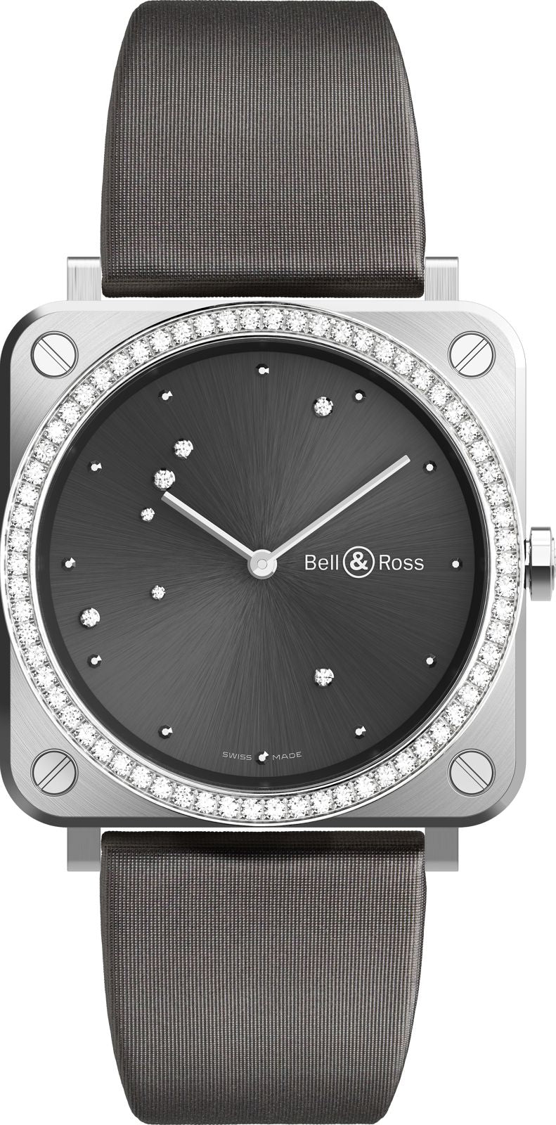 Bell & Ross Watch BRS Grey Diamond Eagle