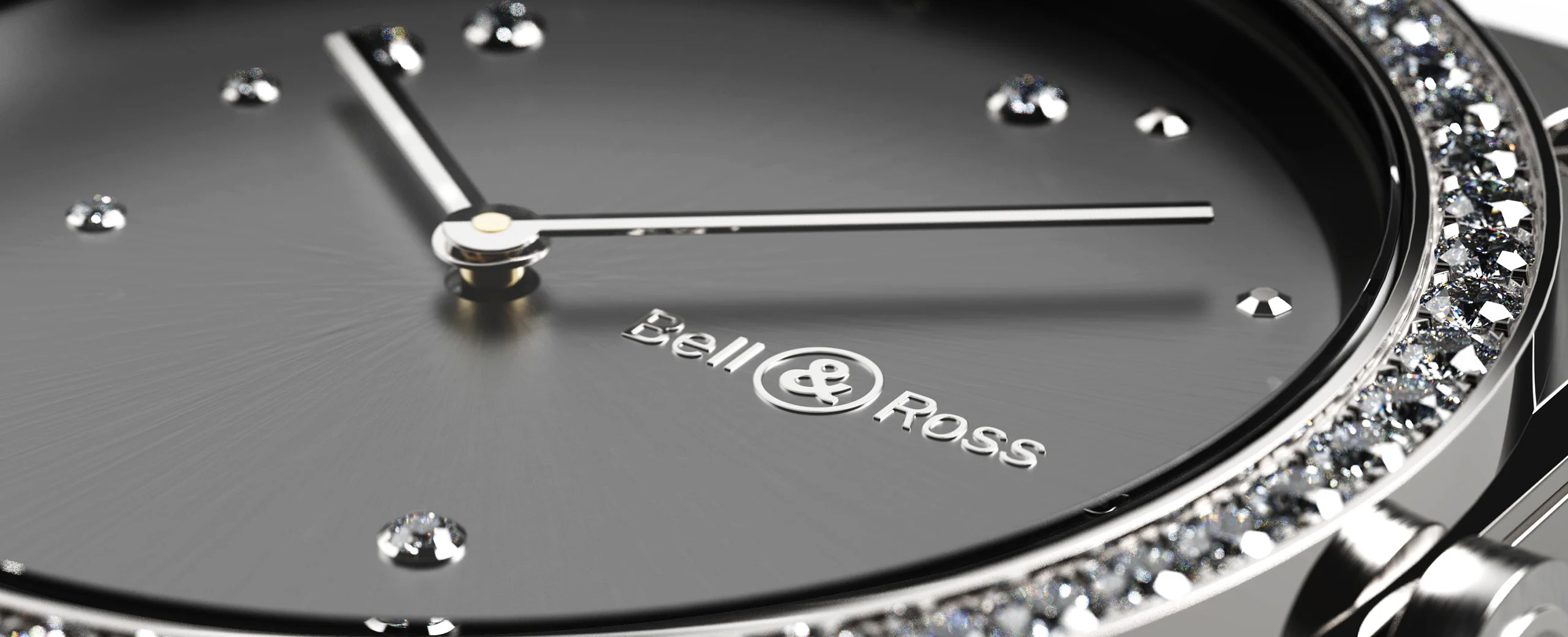 Bell & Ross Watch BRS Grey Diamond Eagle - Image 2