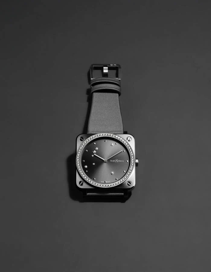Bell & Ross Watch BRS Grey Diamond Eagle - Image 4