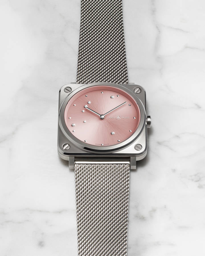 Bell & Ross Watch BRS Pink Diamond Eagle - Image 2