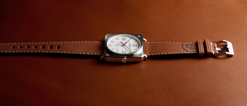 Bell & Ross Watch BRS Quartz White Heritage - Image 2
