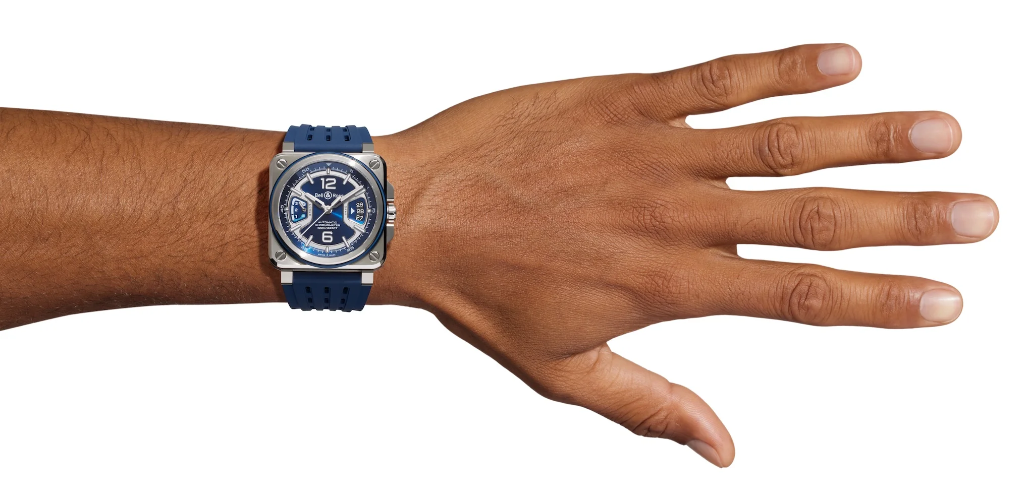 Bell & Ross BR X3 Blue Steel Watch - Image 10