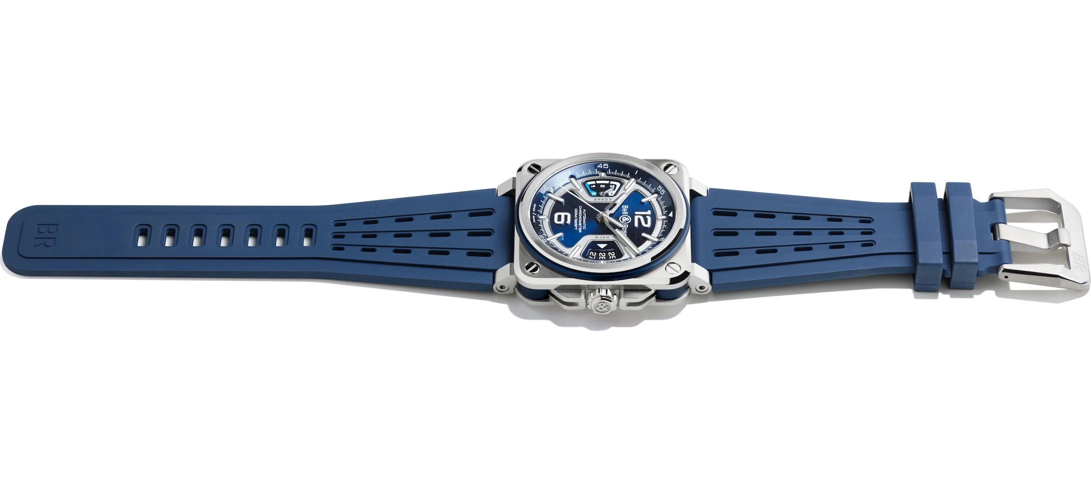 Bell & Ross BR X3 Blue Steel Watch - Image 7