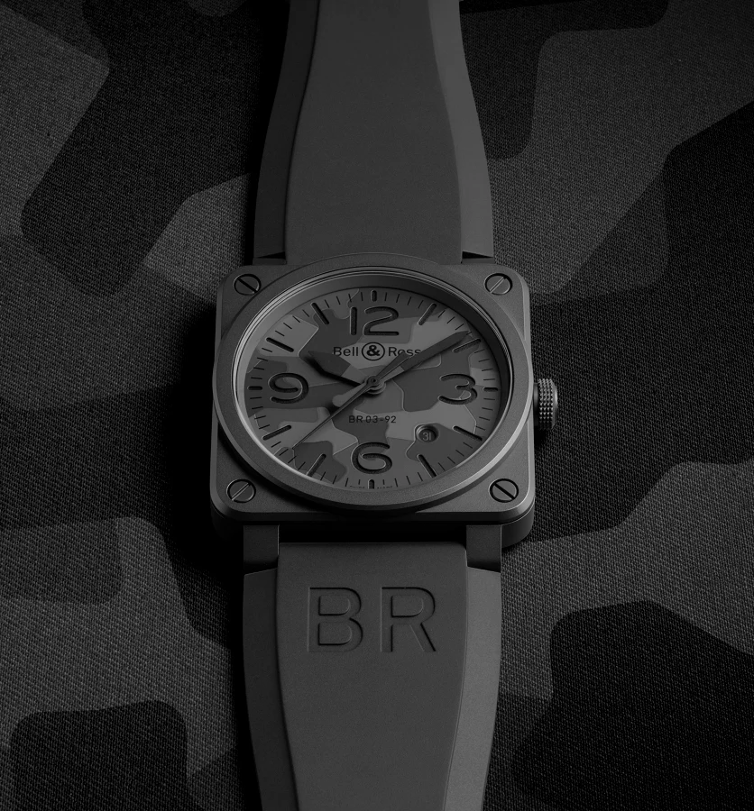 Bell & Ross Watch BR 03 92 Black Camo D - Image 4