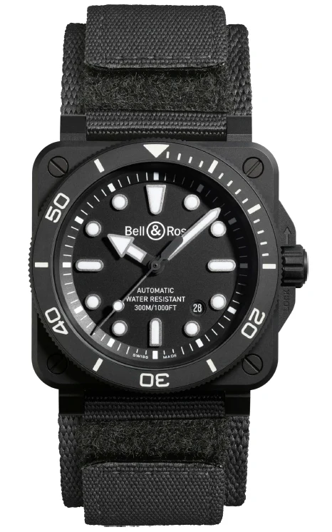 Bell & Ross BR 03 Diver Black Matt Watch - Image 2