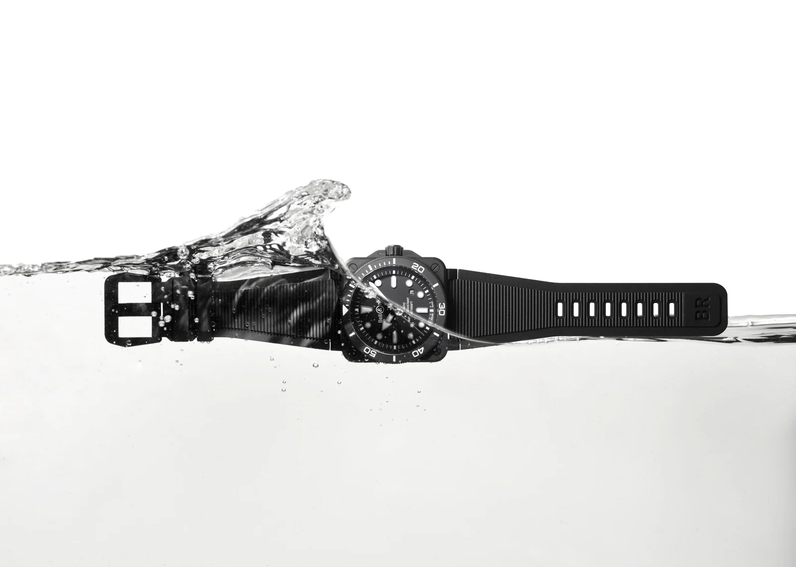 Bell & Ross BR 03 Diver Black Matt Watch - Image 7