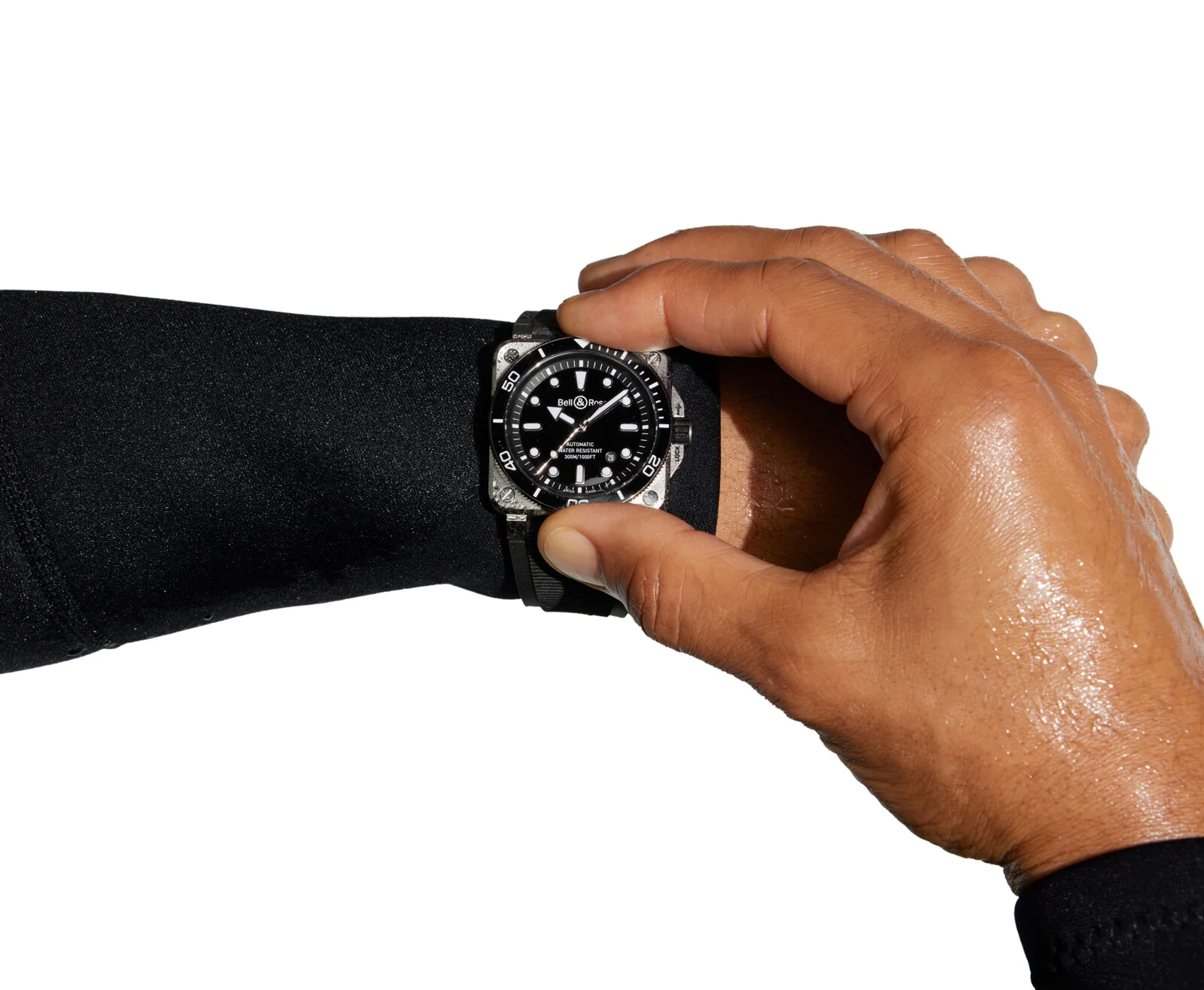 Bell & Ross BR 03 Diver Black Steel Watch - Image 7