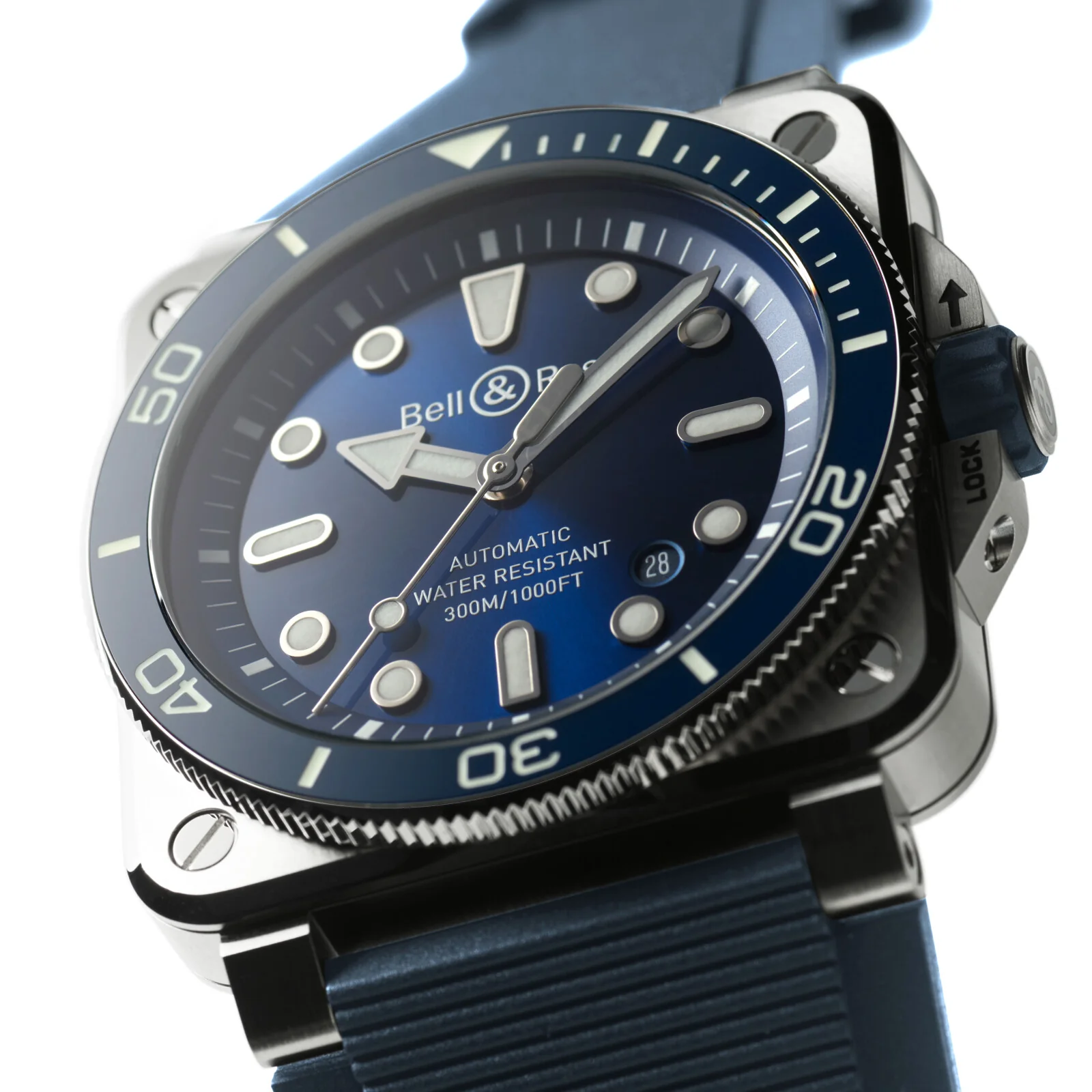 Bell & Ross BR 03 Diver Blue Steel Watch - Image 4